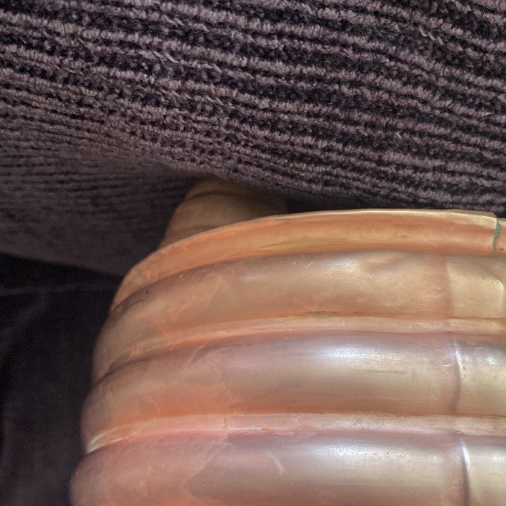 Vintage solid copper planter. - Picture 6 of 6